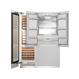 BERTAZZONI RWFD6090S5FPNS/24 Εντοιχιζόμενος Ψυγειοκαταψύκτης και Κελάρι Κρασιών